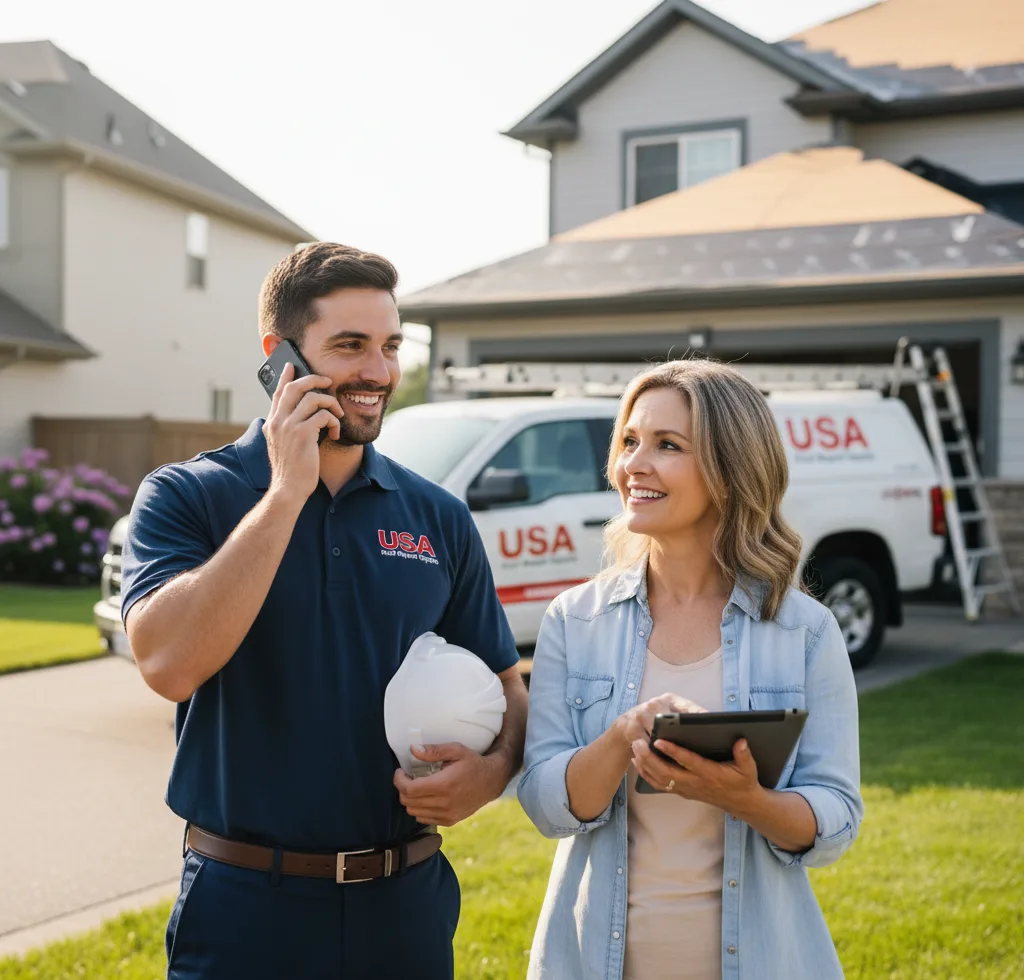 USA Roof Repair Experts customer support in Mayodan